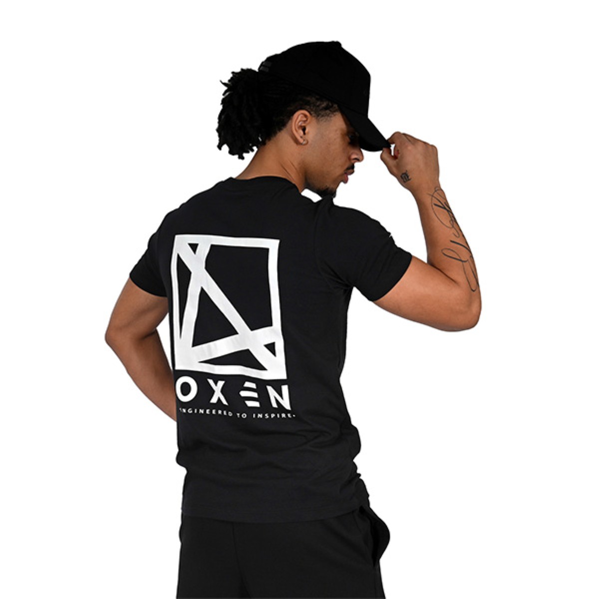 Oxen Icon Tee Blk - Image 3