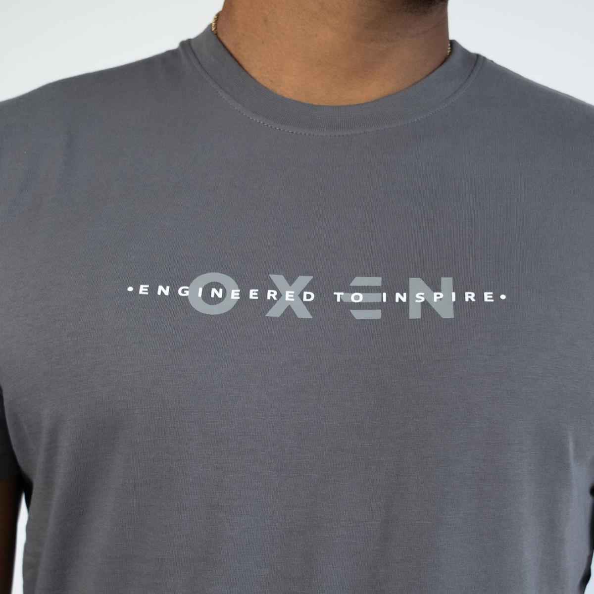 Oxen Inspire Tee Smoke - Image 2