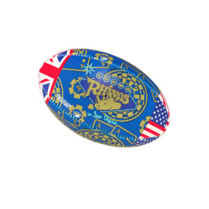 Leeds Rhinos Vegas Multi Logo Supporter Ball Mini 6 inch