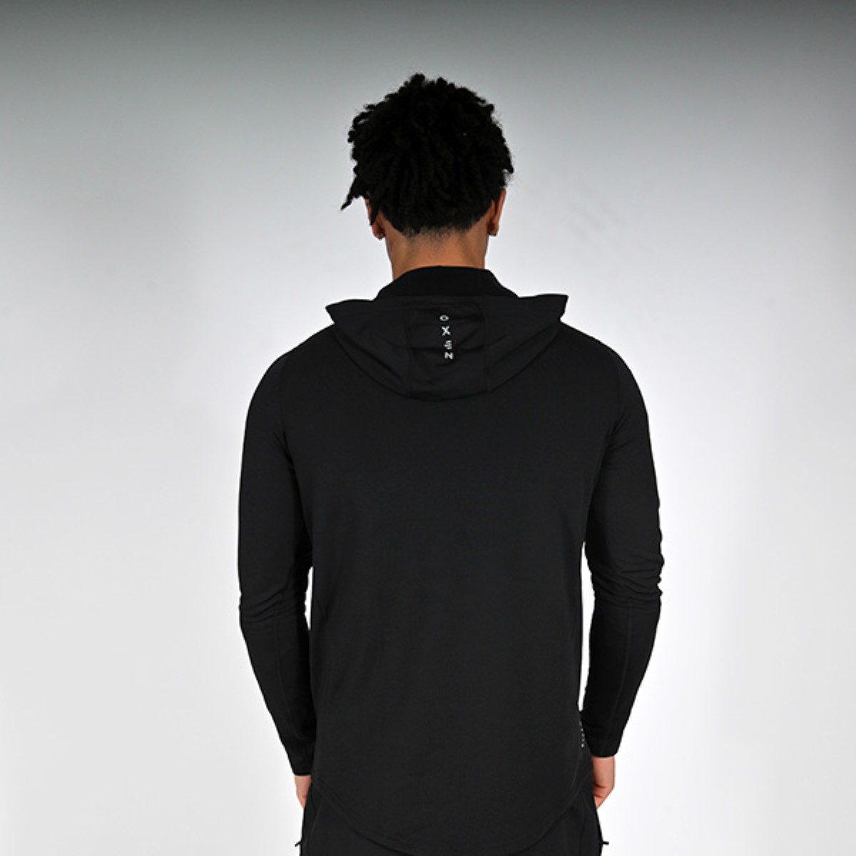 Oxen Mens Endure OH Performance Hoody Black - Image 2
