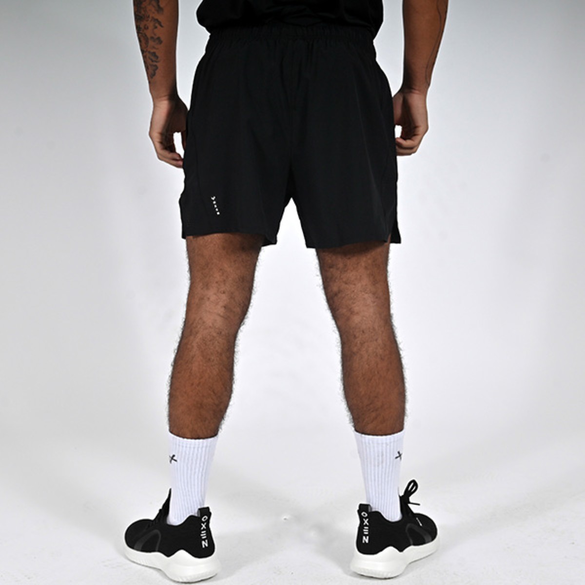 Oxen Mens Endure Performance 5" Short Blk - Image 2
