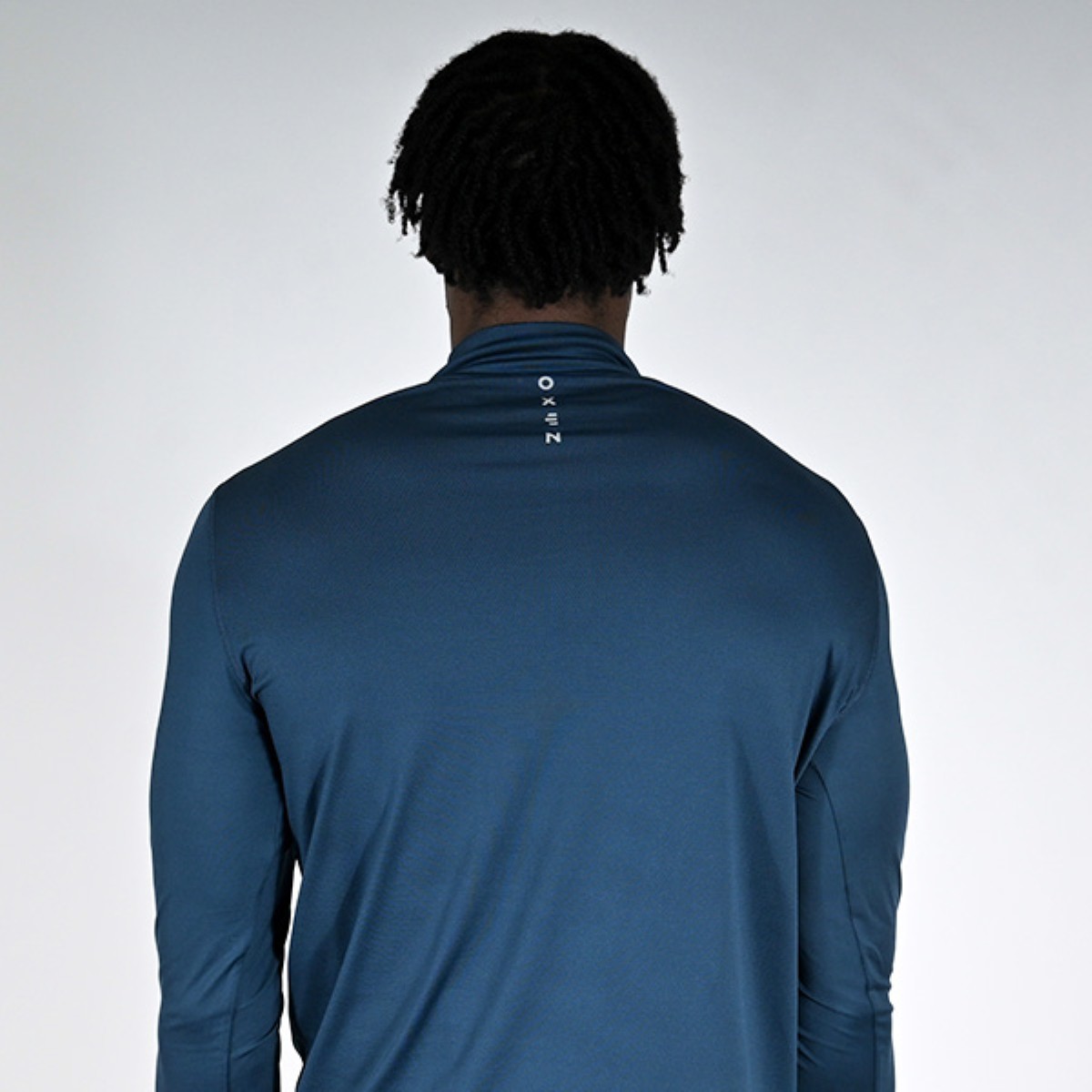 Oxen Mens Endure Performance QZ Midlayer Sapphire - Image 2