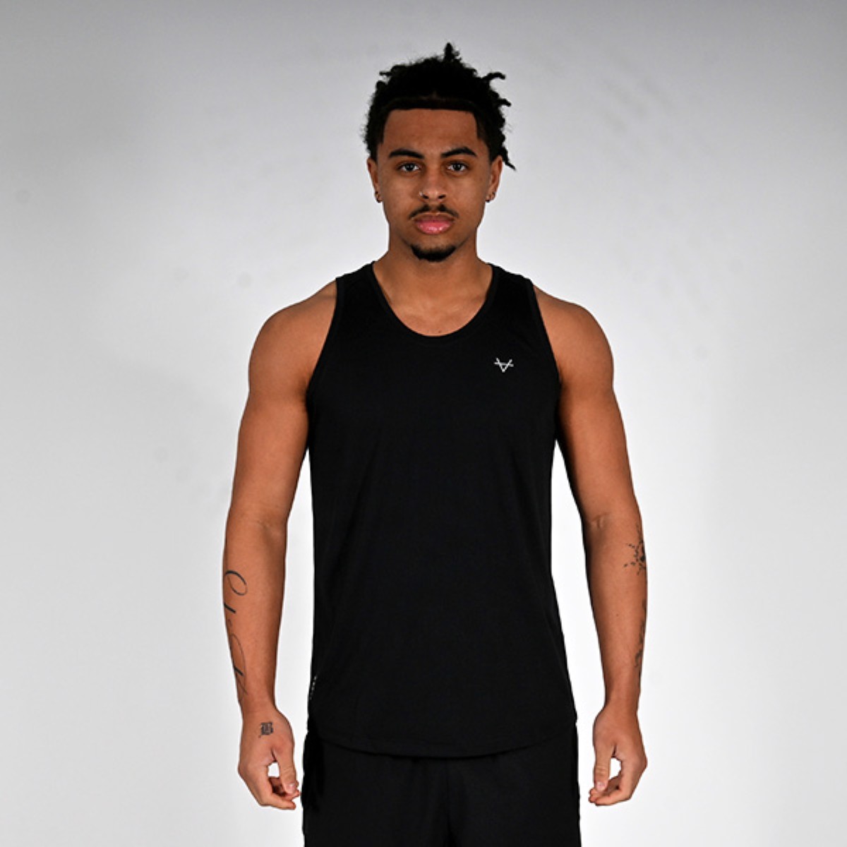 Oxen Mens Endure Performance Singlet Black