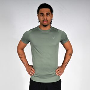 Oxen Mens Endure Performance T-Shirt Olive