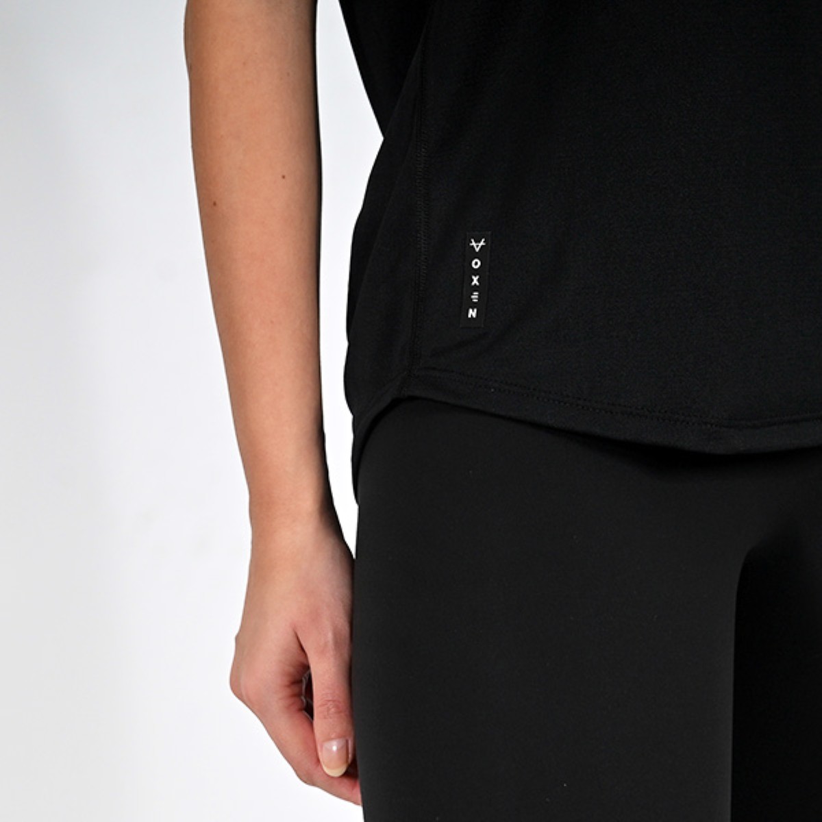 Oxen Womens Endure Performance T-Shirt Blk - Image 4