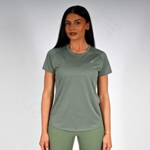 Oxen Womens Endure Performance T-Shirt Olive
