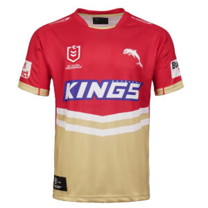 DOLPHINS 24 MENS HOME JERSEY RED