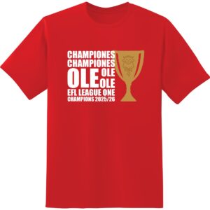 Lincoln City 25/26 Championes Ole Tee Red