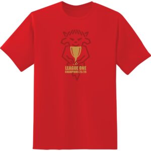 Lincoln City 25/26 Champions Tee Red JNR