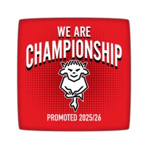 Lincoln City 25/26 Promoted Cushion