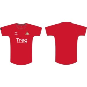 Doncaster Rovers Academy CT Training Tee Junior Red