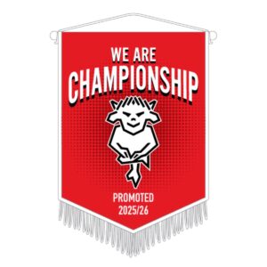 Lincoln City 25/26 Promoted Pennant