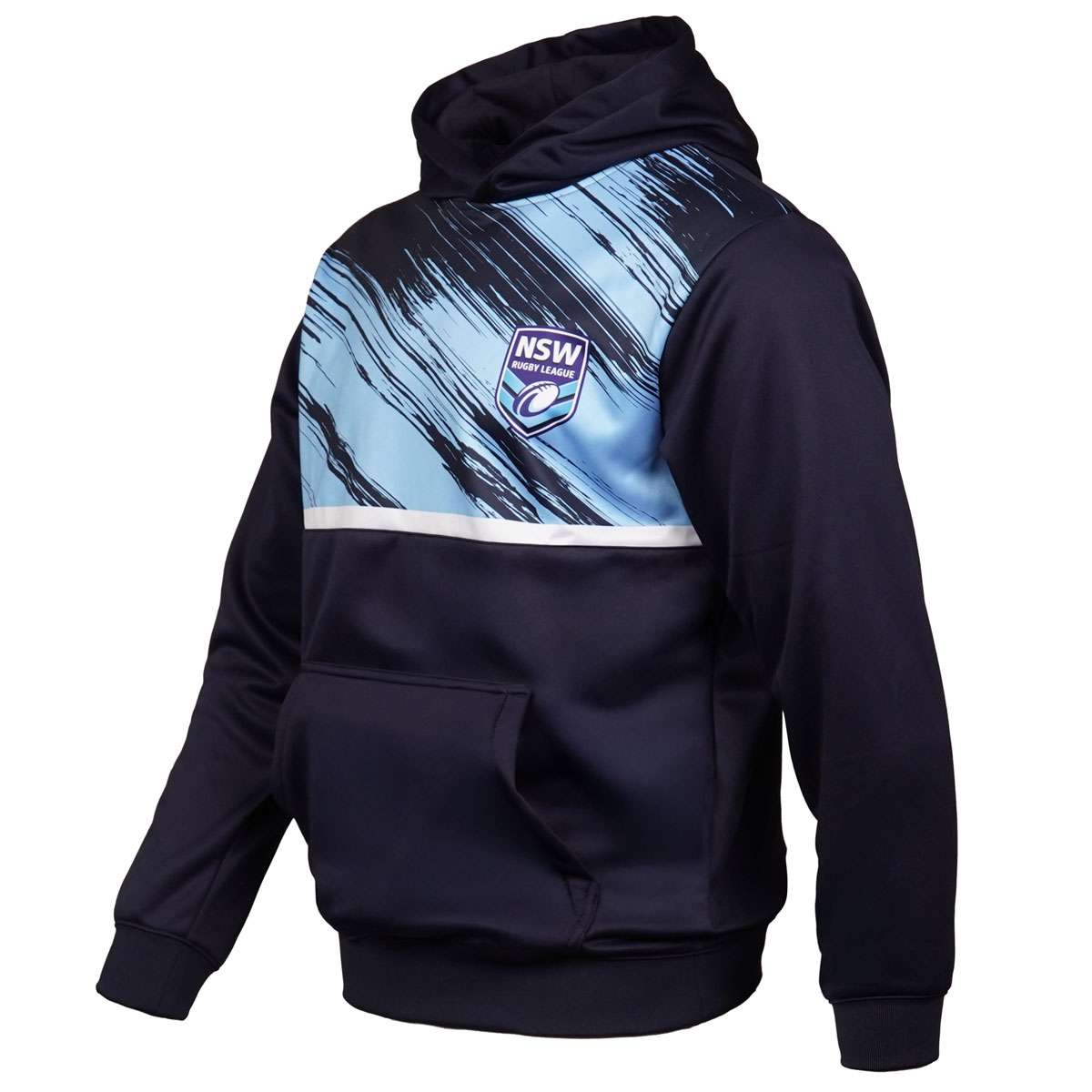 NSW26 Navy OH Hoody Junior - Image 2