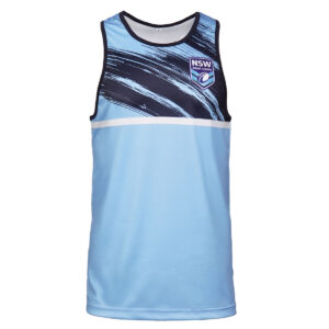 NSW26 Sky Singlet Junior
