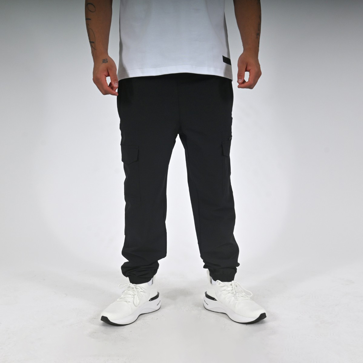 Oxen Mens Endure Stretch Woven Combat Pant Black