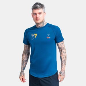 Oxen Marathon Tee Cobalt