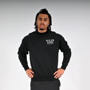 Oxen Oversized MMX Sweat Black