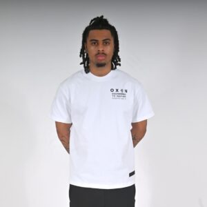 Oxen Oversized MMX Tee White
