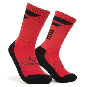 Oxen Sports Socks Red/Blk JNR
