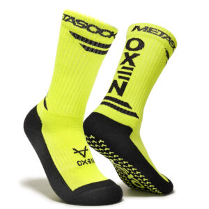 Oxen Meta Grip Socks Yellow Flare JNR