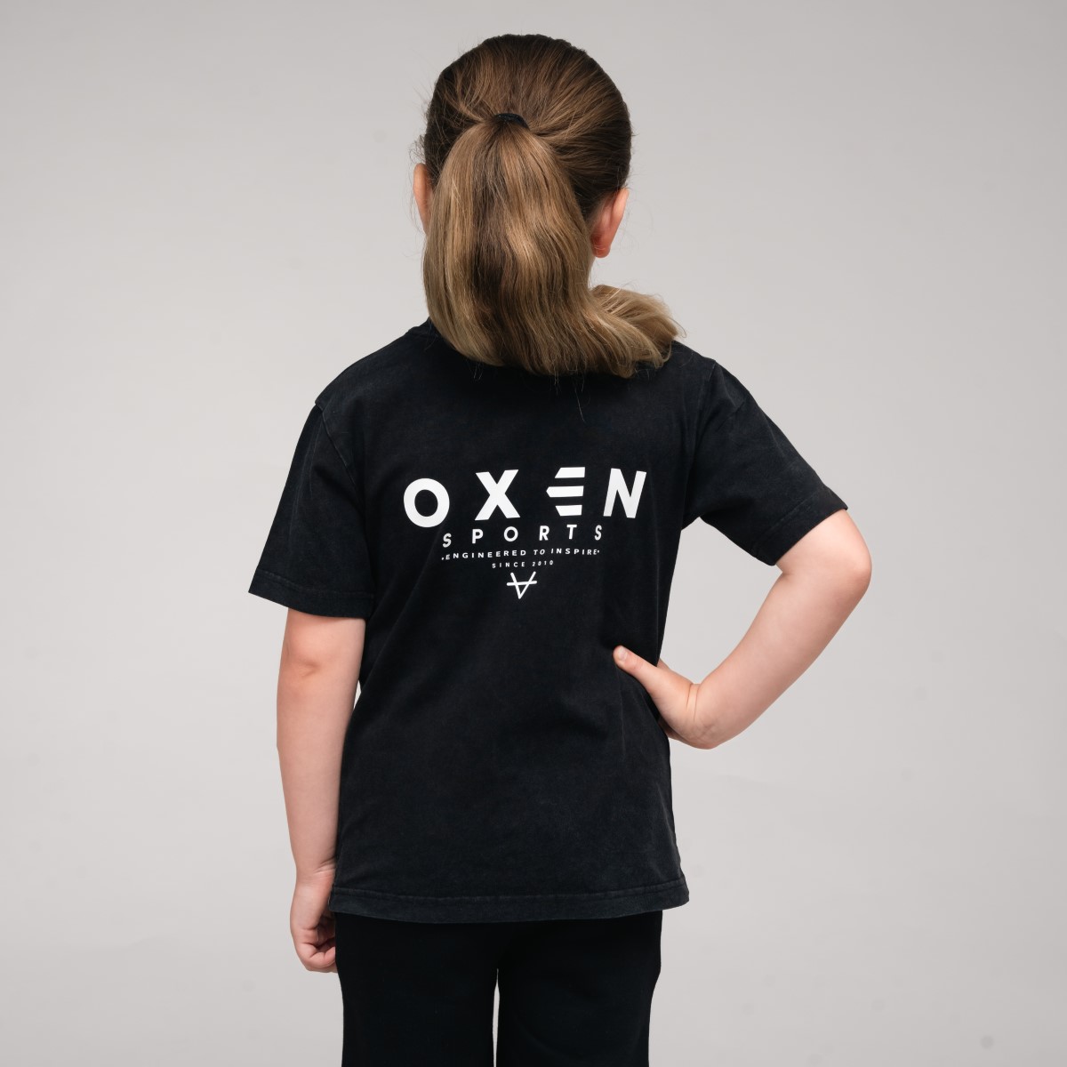 Oxen Sports Distressed Tee Children